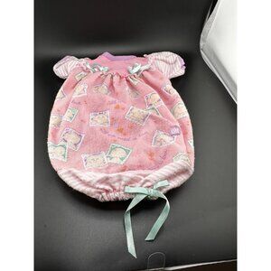 CABBAGE PATCH KIDS Doll Hasbro Sleeper Gown VHTF 1990 First Edition Pink Vtg‎